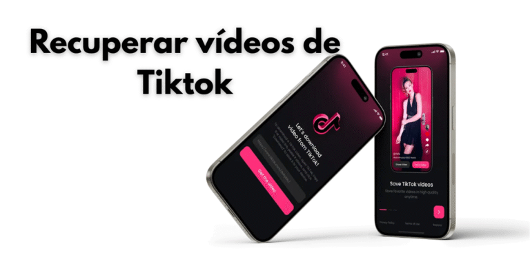 Recuperar videos de TikTok eliminados accidentalmente